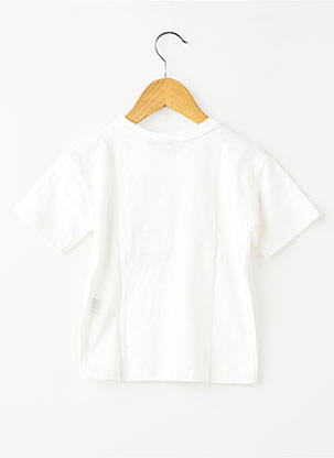 T-shirt stretch manches courtes blanc GARCIA fille