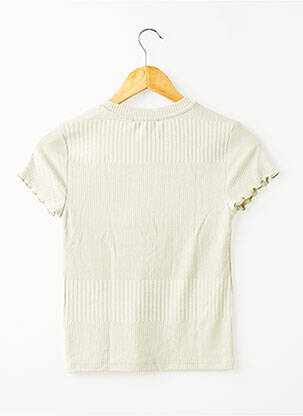 T-shirt stretch manches courtes vert GARCIA fille