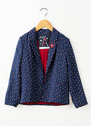 Blazer poches bleu IKKS fille