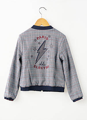 Veste casual poches bleu IKKS enfant