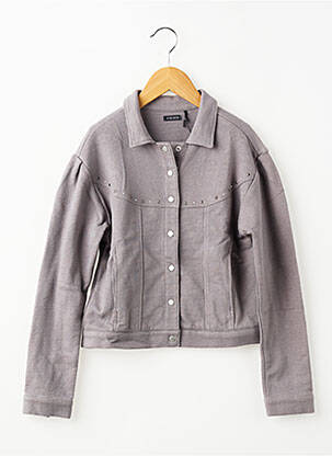Veste casual poches gris IKKS fille