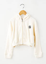 Veste casual poches beige LE TEMPS DES CERISES fille