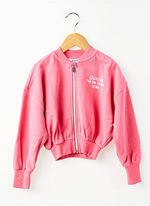 Veste casual poches rose GARCIA fille