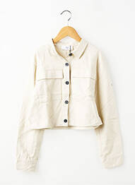Veste casual poches beige LE TEMPS DES CERISES fille