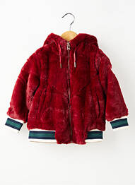Veste casual poches rouge J&JOY fille