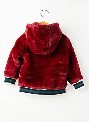 Veste casual poches rouge J&JOY fille
