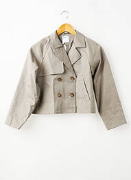 Trench poches sans capuche vert MAYORAL fille