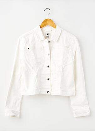 Veste casual poches blanc GARCIA fille