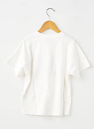 T-shirt coupe droite manches courtes blanc GARCIA fille