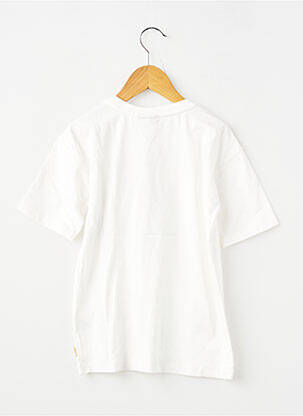 T-shirt coupe droite manches courtes blanc GARCIA fille