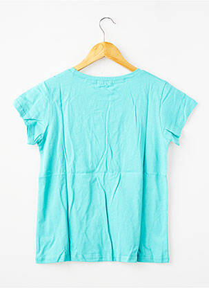 T-shirt coupe droite manches courtes bleu MOLLY BRACKEN fille