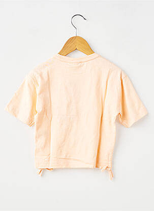 T-shirt coupe droite manches courtes orange GARCIA fille