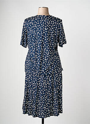 Ensemble jupe coupe cintrée bleu GRIFFON femme