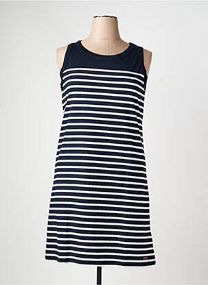 Robe mi-longue sans manche sans manche bleu ARMOR LUX femme