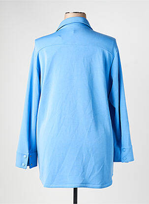 Veste casual coupe droite bleu OLSEN femme