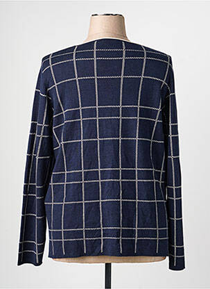 Pull coupe cintrée manches longues bleu OLSEN femme