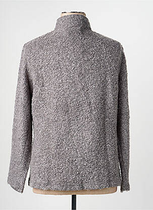 Gilet manches longues coupe cintrée gris RABE femme