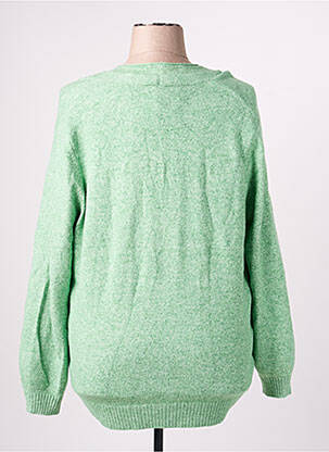 Twin-set manches longues vert OLSEN femme