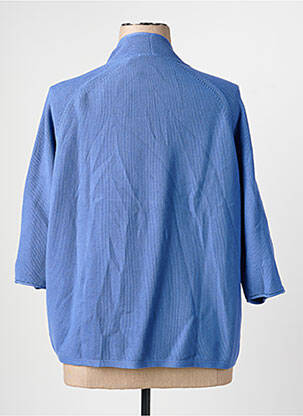 Gilet manches courtes manches mi-longues bleu OLSEN femme