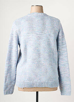 Pull stretch manches longues bleu OLSEN femme