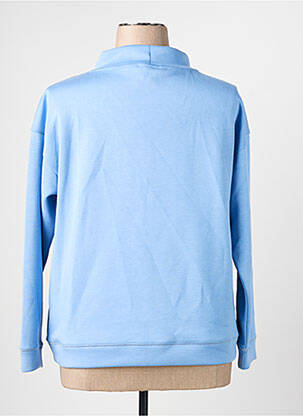 Sweat-shirt stretch manches longues bleu OLSEN femme