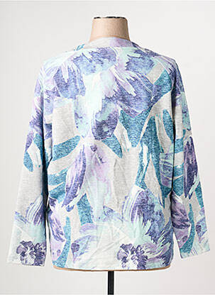 Sweat-shirt stretch manches longues violet OLSEN femme