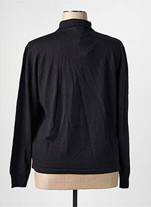 Pull stretch manches longues noir ELLEMME femme