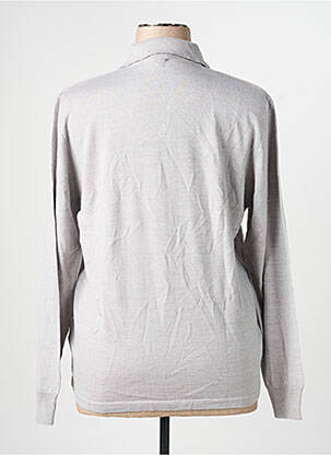 Pull stretch manches longues gris ELLEMME femme
