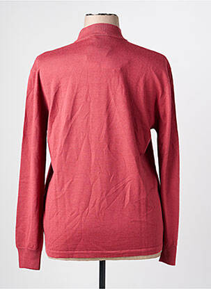 Pull coupe cintrée manches longues rose ELLEMME femme