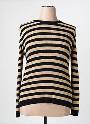 Pull coupe cintrée manches longues beige ALDO MARTIN'S femme