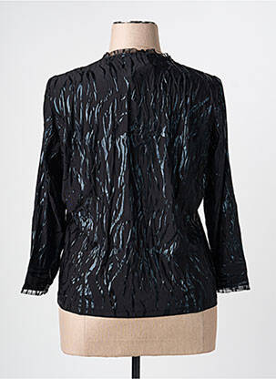 Top stretch manches 3/4 noir PAUPORTÉ femme