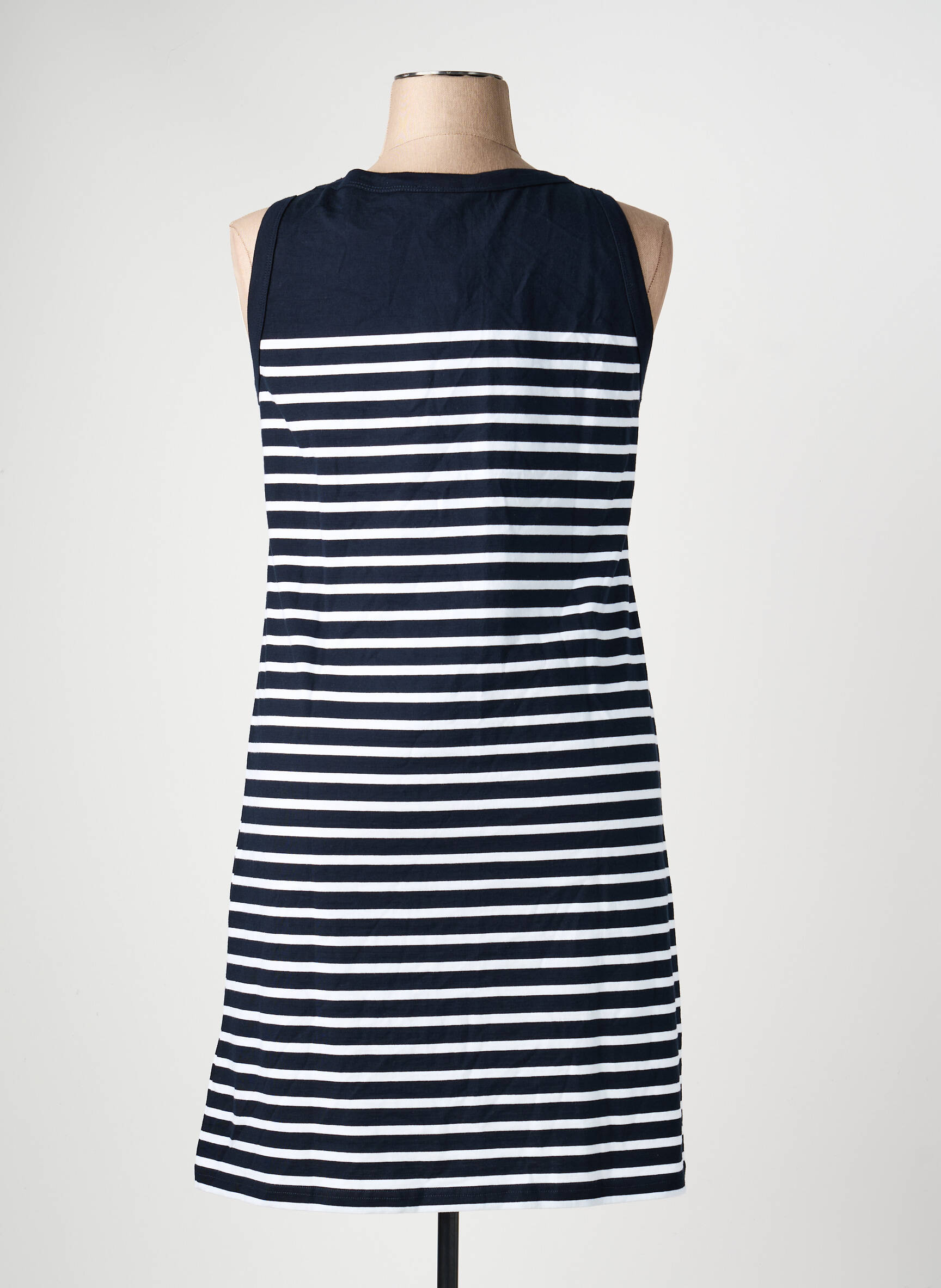 Robe mi-longue sans manche sans manche bleu ARMOR LUX femme