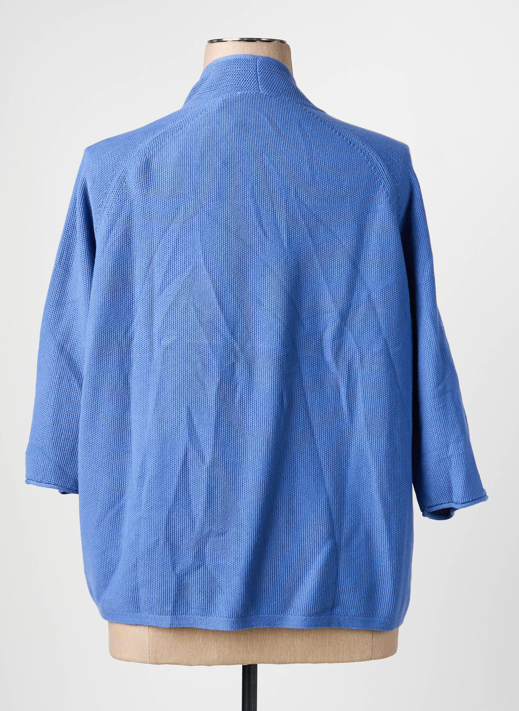 Gilet manches courtes manches mi-longues bleu OLSEN femme