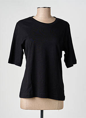 T-shirt stretch manches courtes noir M.X.O femme