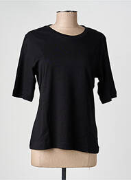 T-shirt stretch manches courtes noir M.X.O femme