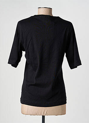 T-shirt stretch manches courtes noir M.X.O femme
