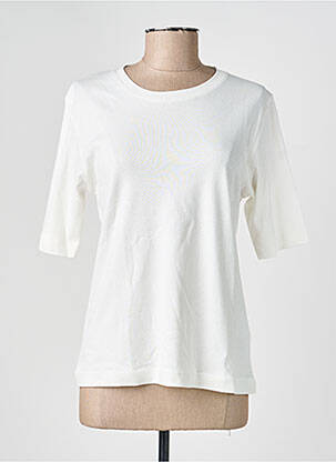 T-shirt stretch manches courtes beige M.X.O femme