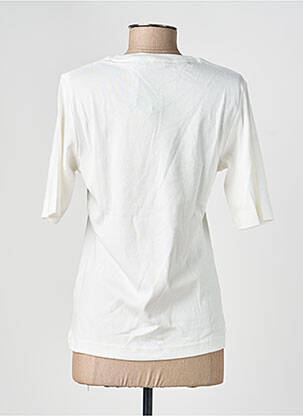 T-shirt stretch manches courtes beige M.X.O femme