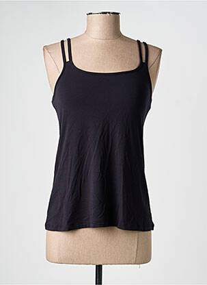 Top/caraco tissage jersey noir AMOENA femme