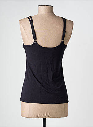 Top/caraco tissage jersey noir AMOENA femme
