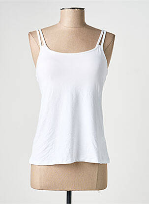 Top/caraco tissage jersey beige AMOENA femme