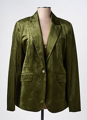 Blazer poches vert REVER MILE femme