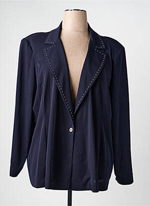 Blazer poches bleu ONE O ONE femme