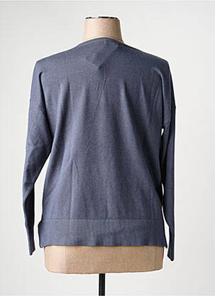 Pull col v manches longues gris MCM femme
