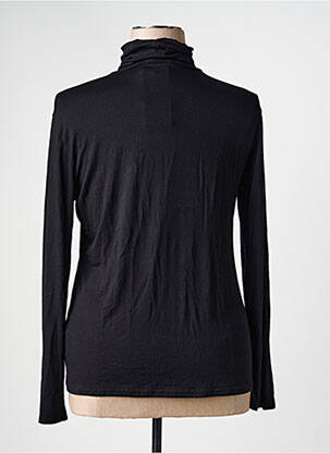 Sous-pull coupe ajustée manches longues noir OLIVER JUNG femme