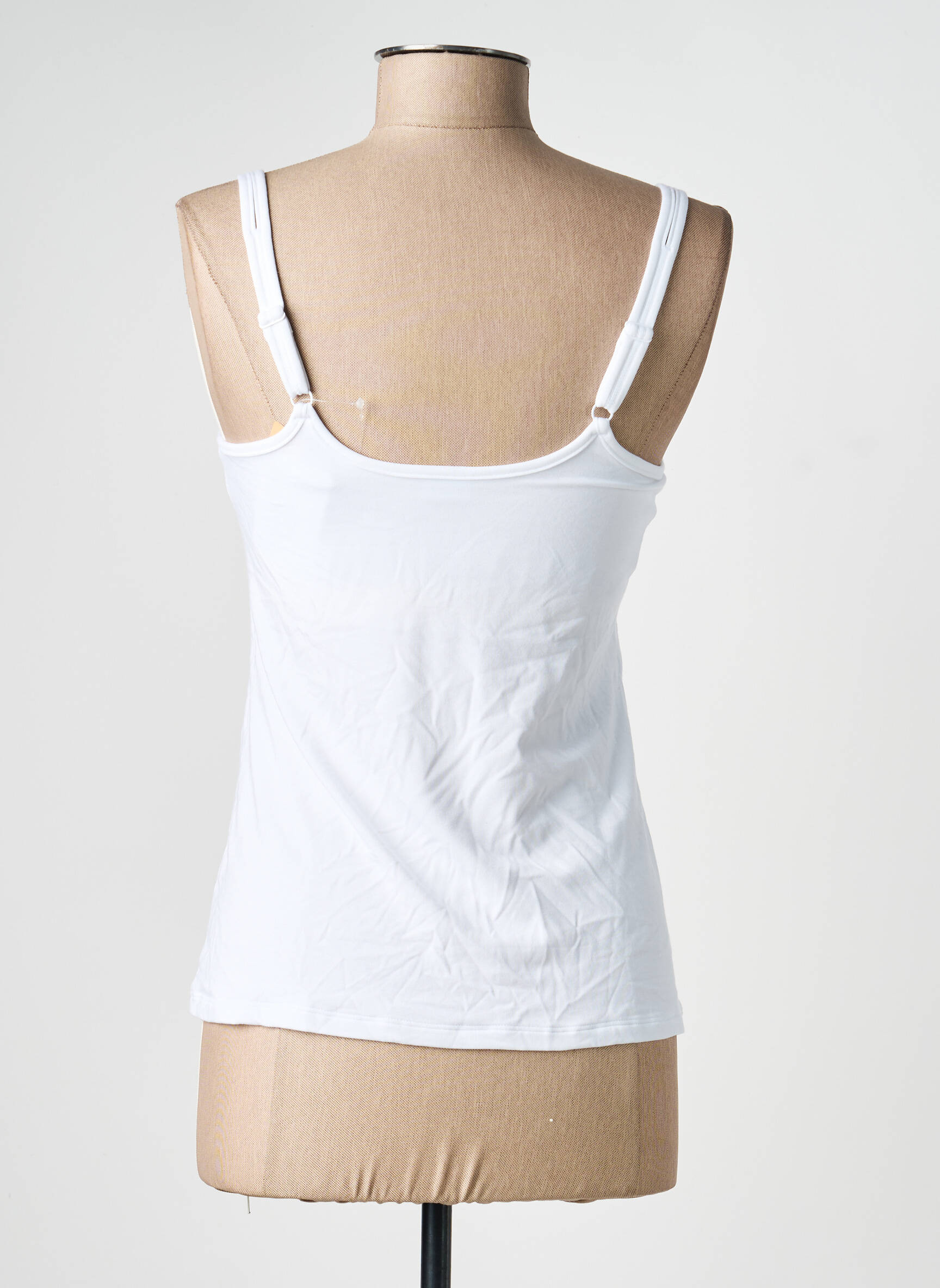 Top/caraco tissage jersey beige AMOENA femme