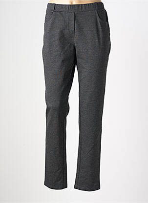 Pantalon slim taille élastique taille normale gris GUY DUBOUIS femme