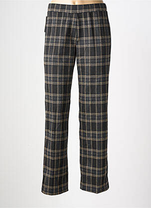 Pantalon droit stretch taille normale gris WALTRON femme