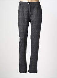 Pantalon slim stretch taille normale gris GUY DUBOUIS femme