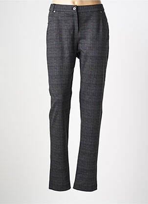 Pantalon slim stretch taille normale gris GUY DUBOUIS femme